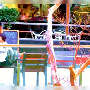 Terrasse à Barecelone