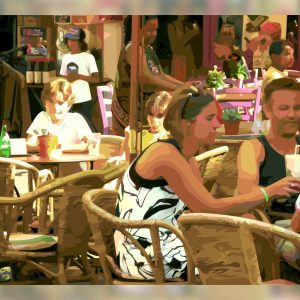 Terrasse à St Tropez