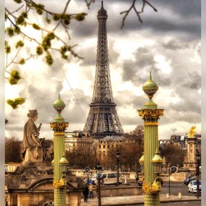 Paris, la Tout Eiffel
