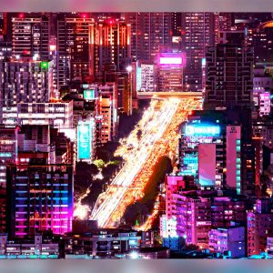 Taïwan by night