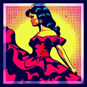 Flamenco pop Art