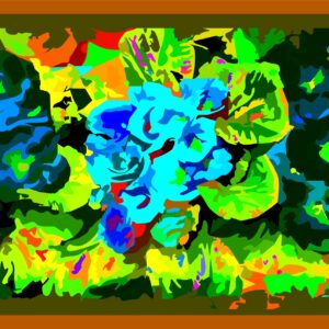 Bouquet abstrait