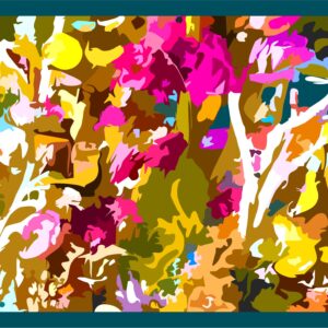 Bouquet abstrait