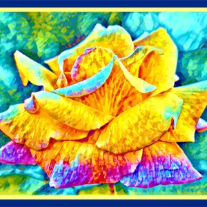 Rose Impressionniste