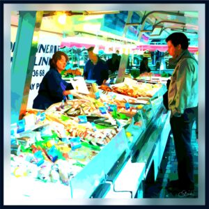 Rennes, au marché des Lices