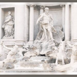 Rome la fontaine de Trevi