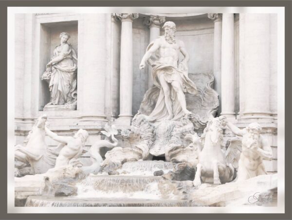 Rome la fontaine de Trevi