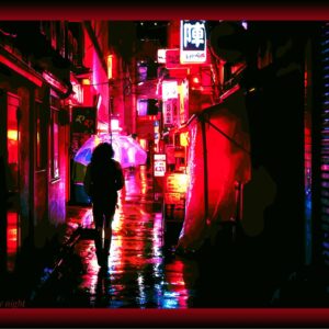 Osaka by night